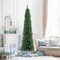 Pencil Christmas Tree with Memory Wire Branch Tips and Upgraded Metal Stand